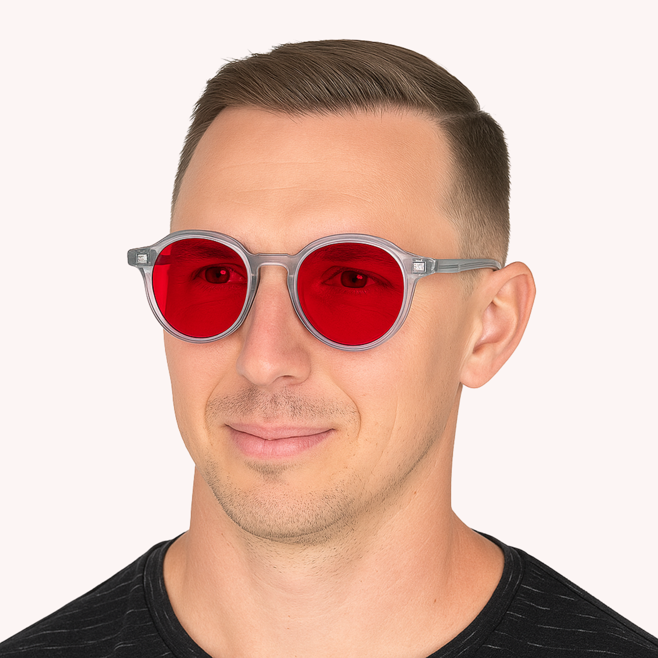 Ljusro™ Blåljusglasögon för bättre sömn – röd – bild 3