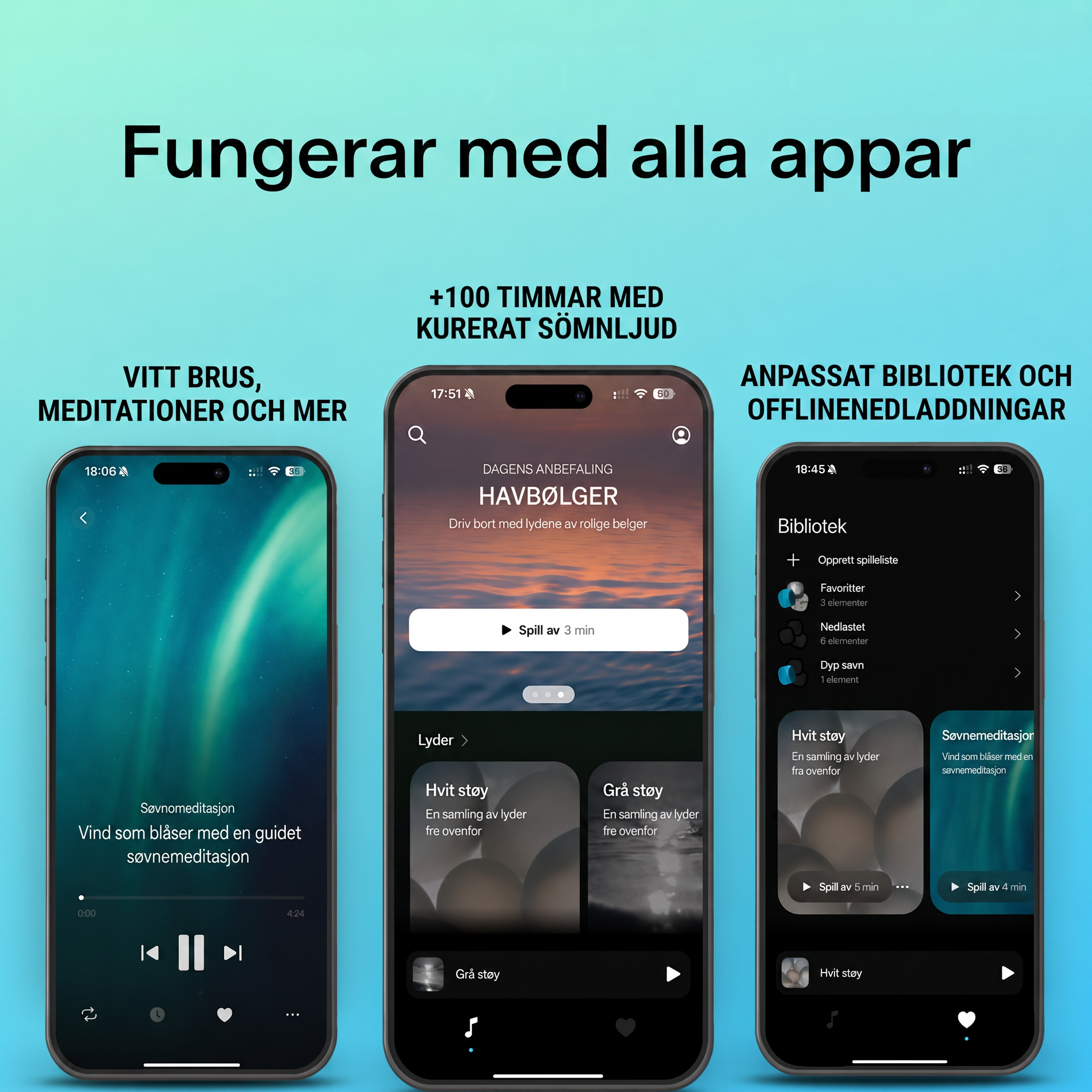 Ljusro™ Sömnmask med Bluetooth – bild 5