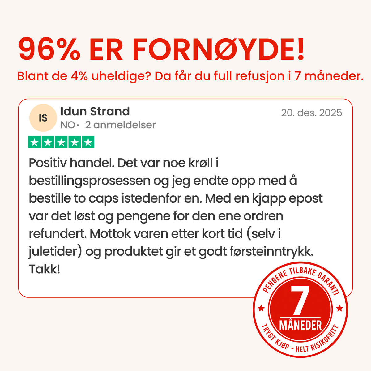 Rødlys-Capsen® – bilde 10